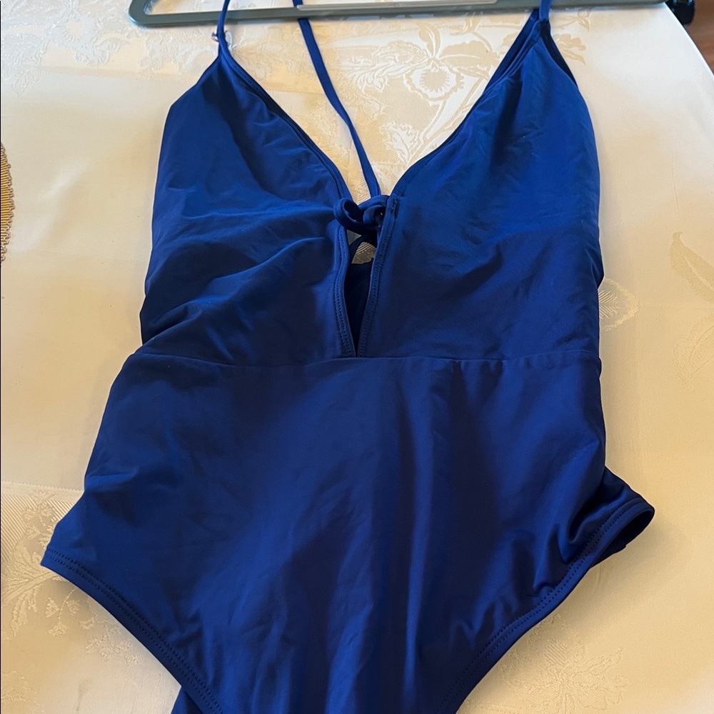 La Blanca Women's One Piece Swimsuit - Blue - Picture 4 of 6